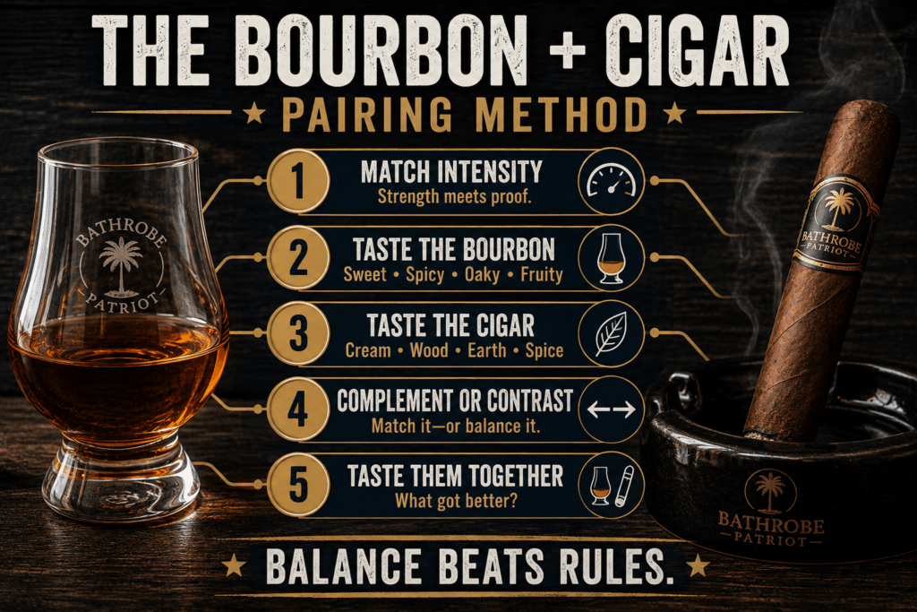 pairing cigars bourbon