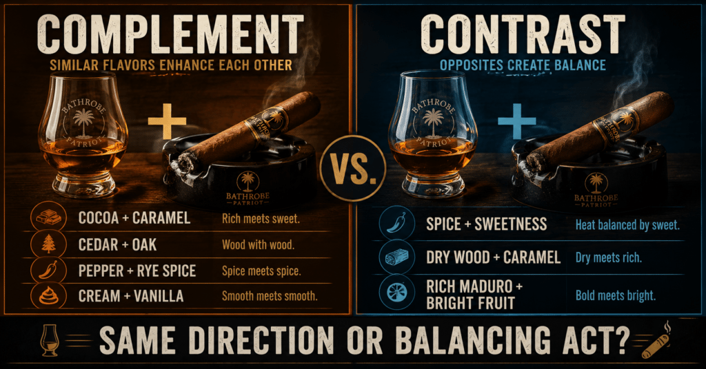 bourbon and cigars pairing