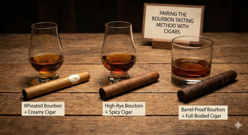 bourbon tasting method