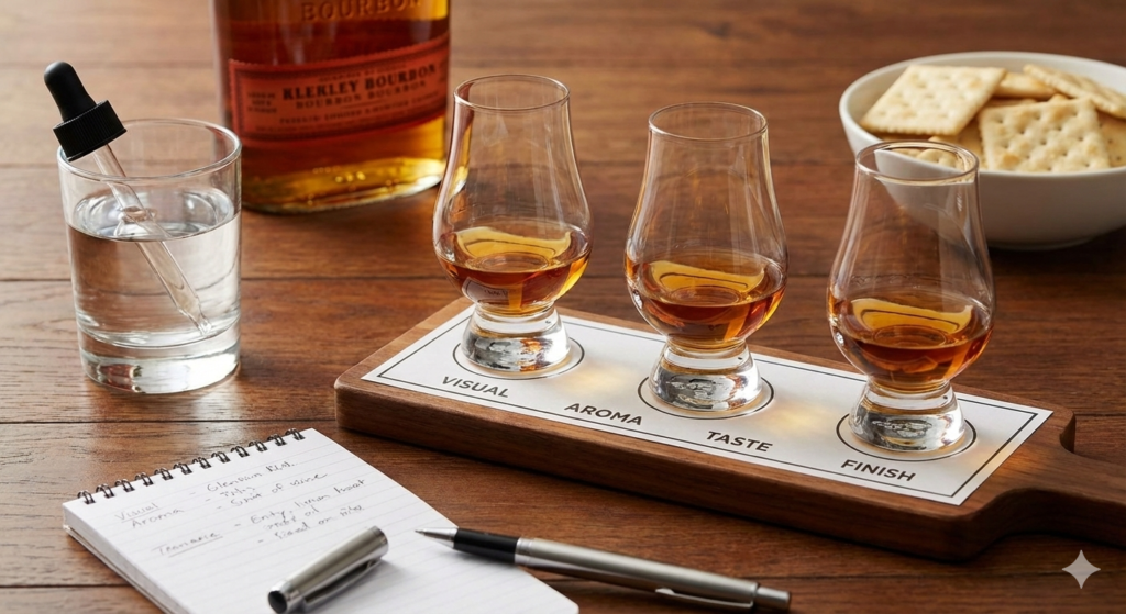 bourbon tasting method