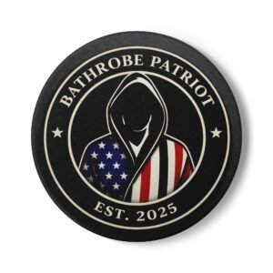 Ceramic Coaster — Classic Plain White Drink Coaster