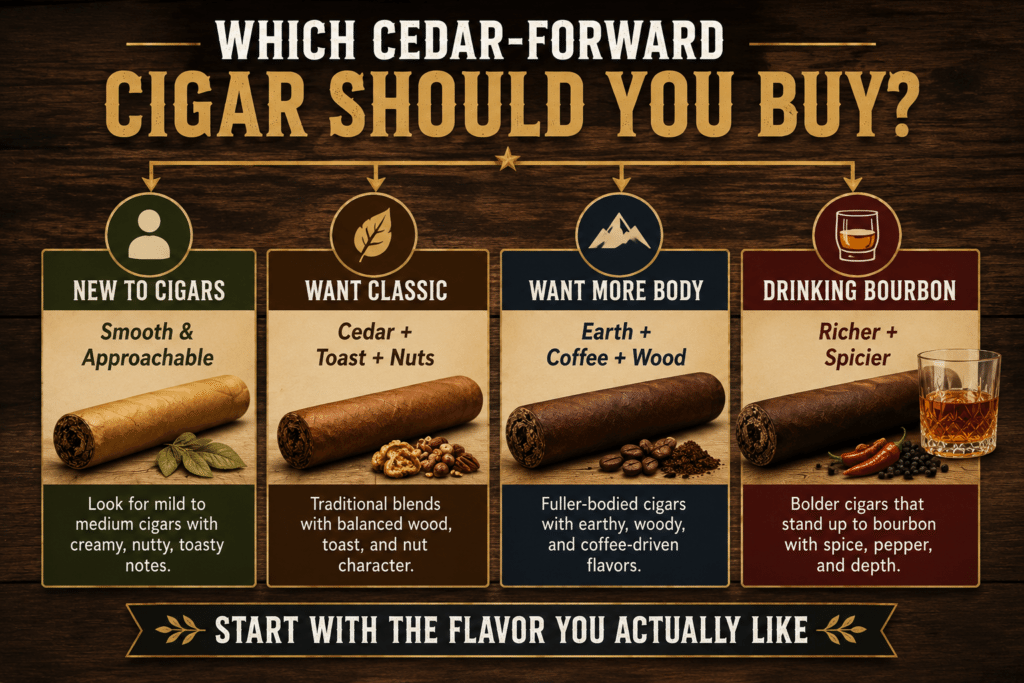 cedar wood cigars
