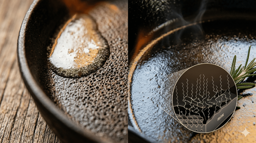 cast iron skillet
