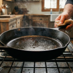 how to season a cast iron skillet