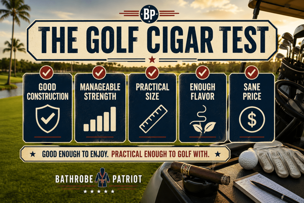 best cigar for golf