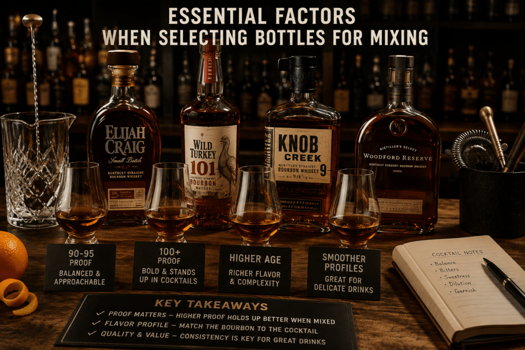 best bourbons for cocktails