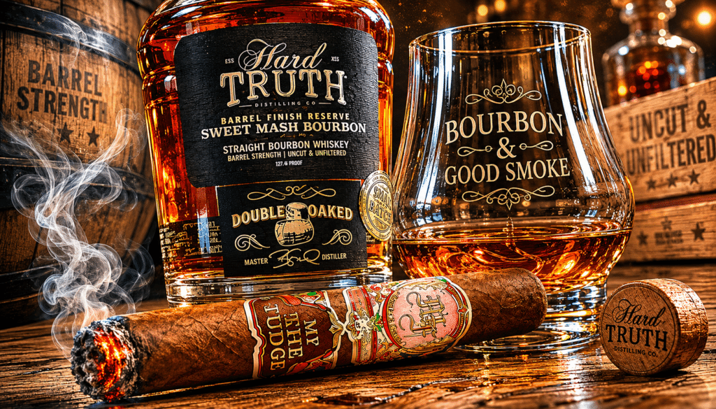 hard truth double oaked bourbon