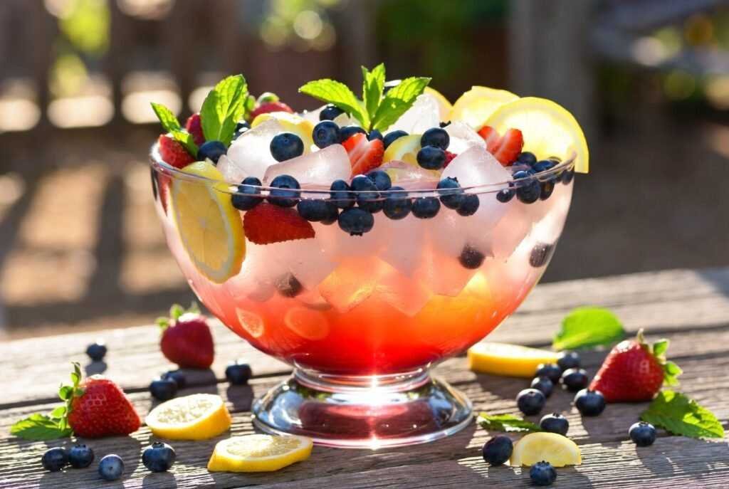 patriotic Memorial Day bourbon cocktails