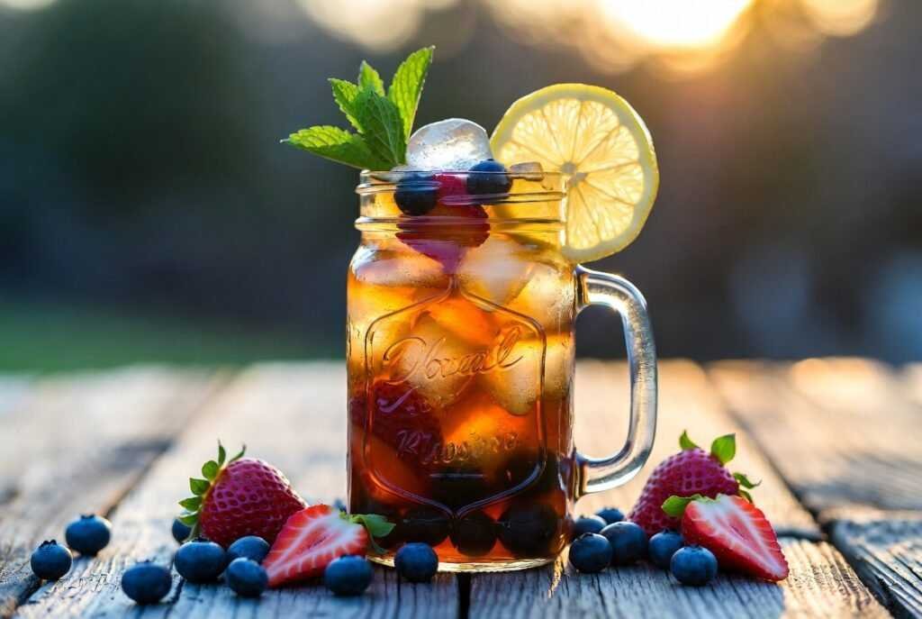 patriotic Memorial Day bourbon cocktails