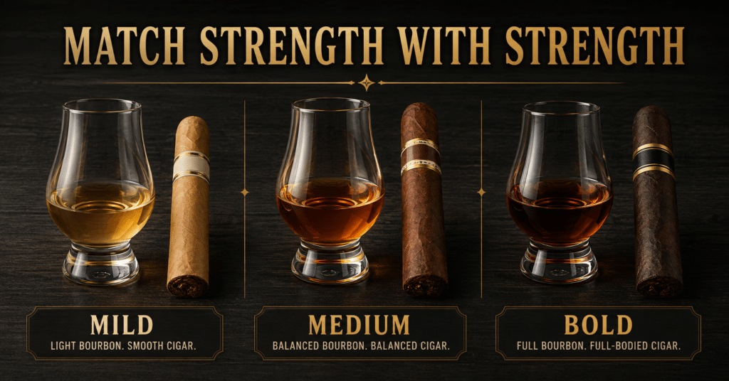 best bourbon & cigar pairings