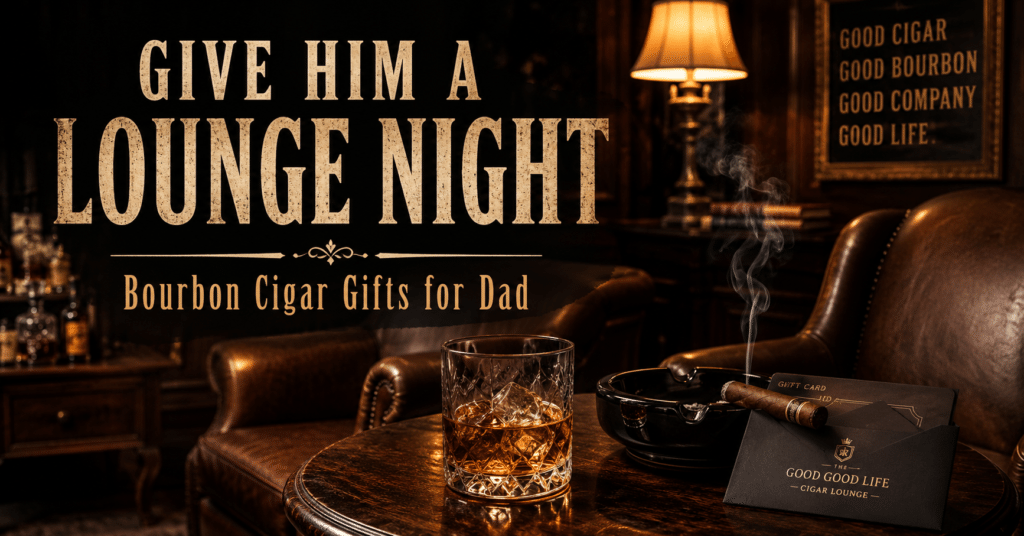 bourbon cigars gift