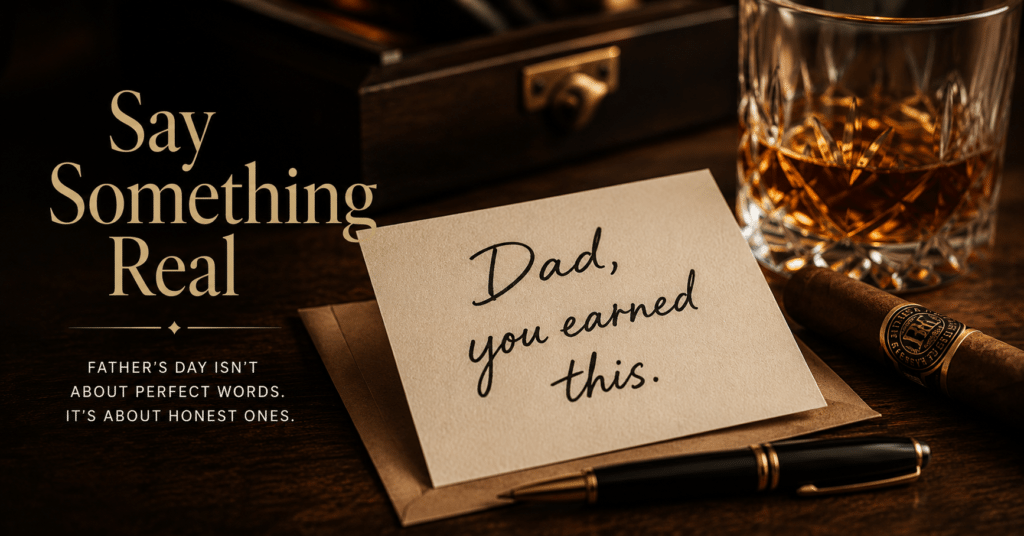 dad wants nothing