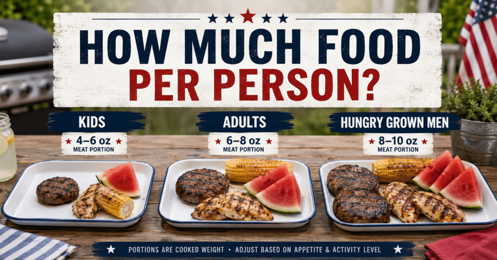 july 4th cookout menu