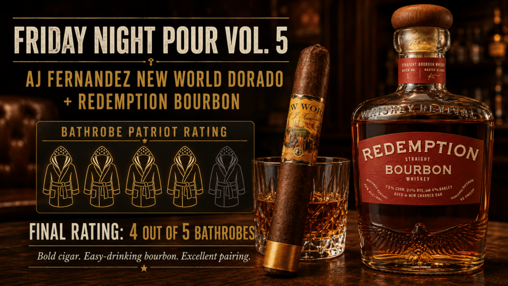 AJ Fernandez New World Dorado and Redemption Bourbon