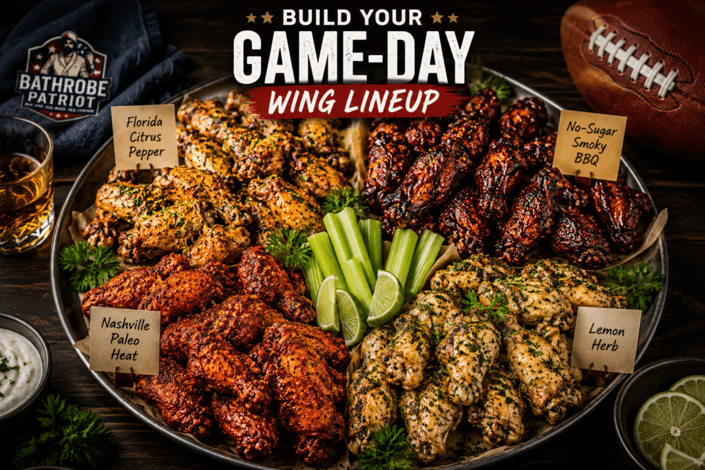 healthy football wings