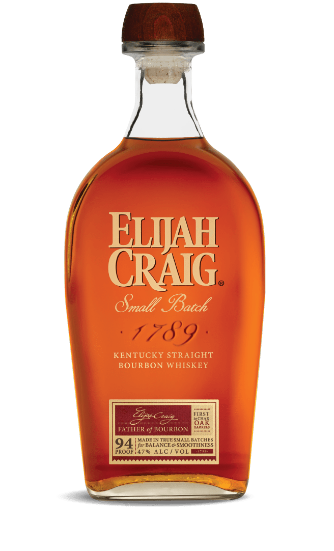 Elijah Craig Small Batch bourbon bottle