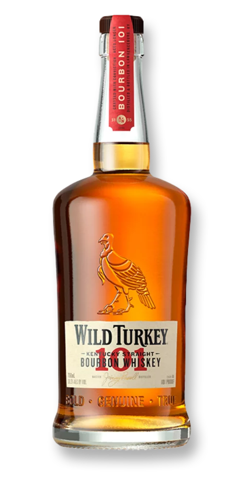 Wild Turkey 101 bourbon bottle
