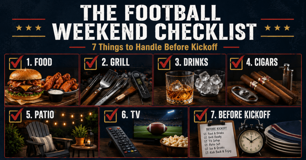 football weekend checklist