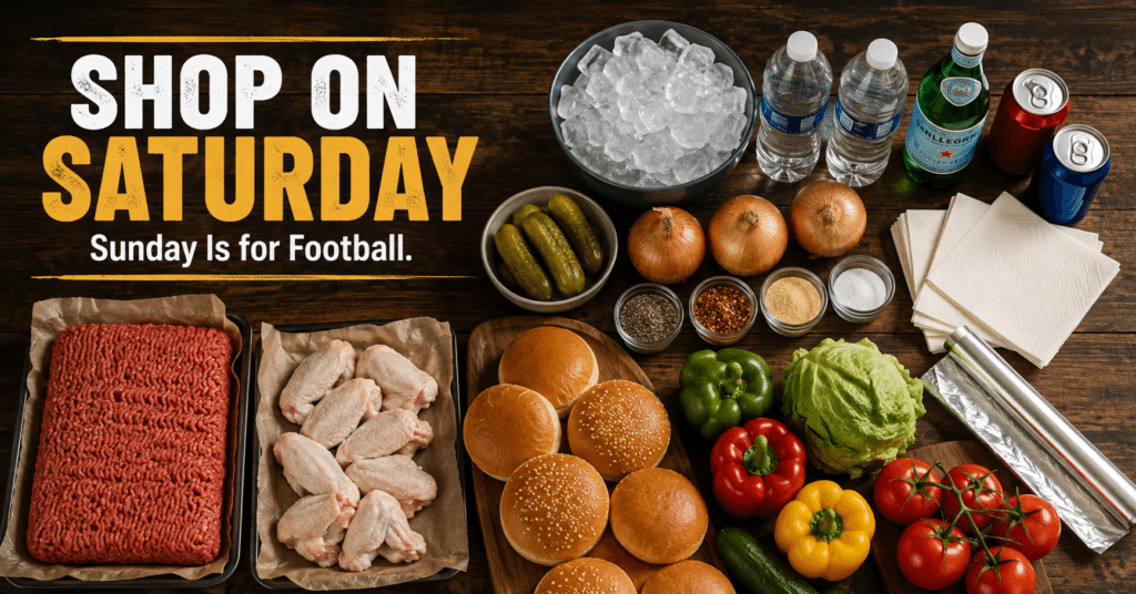football weekend checklist