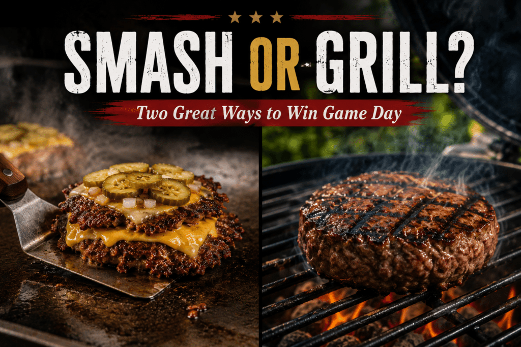 football burger guide