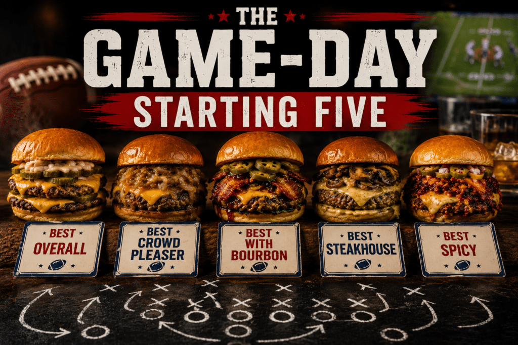 football burger guide