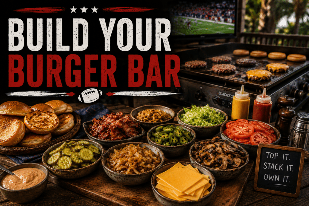 football burger guide