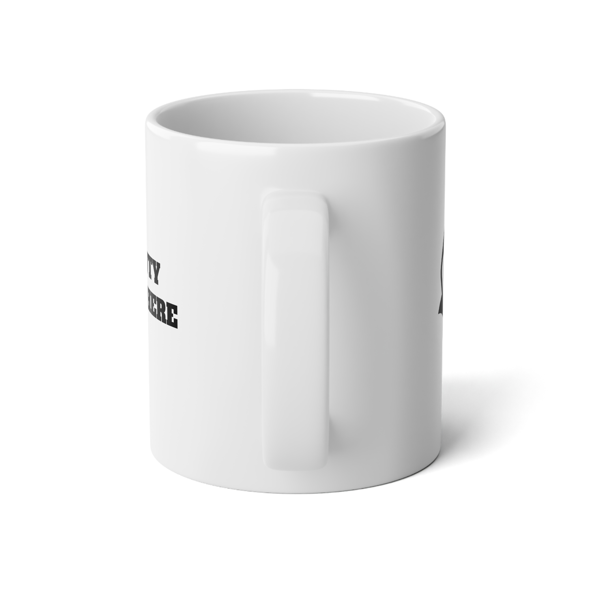 THE BATHROBE PATRIOT OFF-DUTY JUMBO MUG - Image 3
