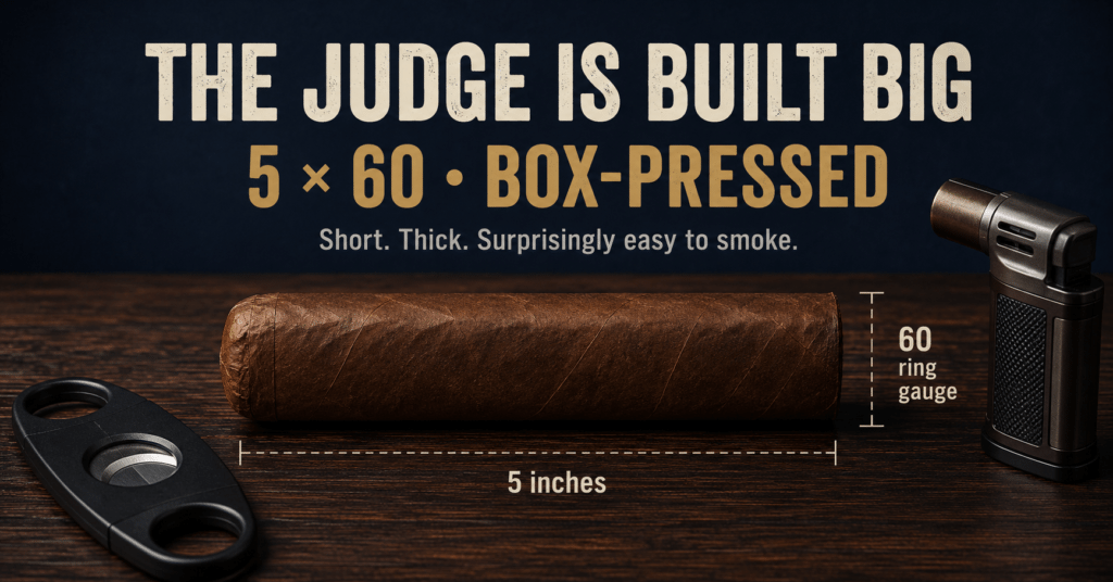 My Father The Judge Grand Robusto review