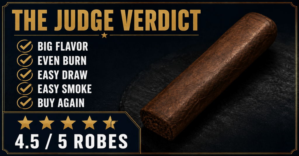 My Father The Judge Grand Robusto review