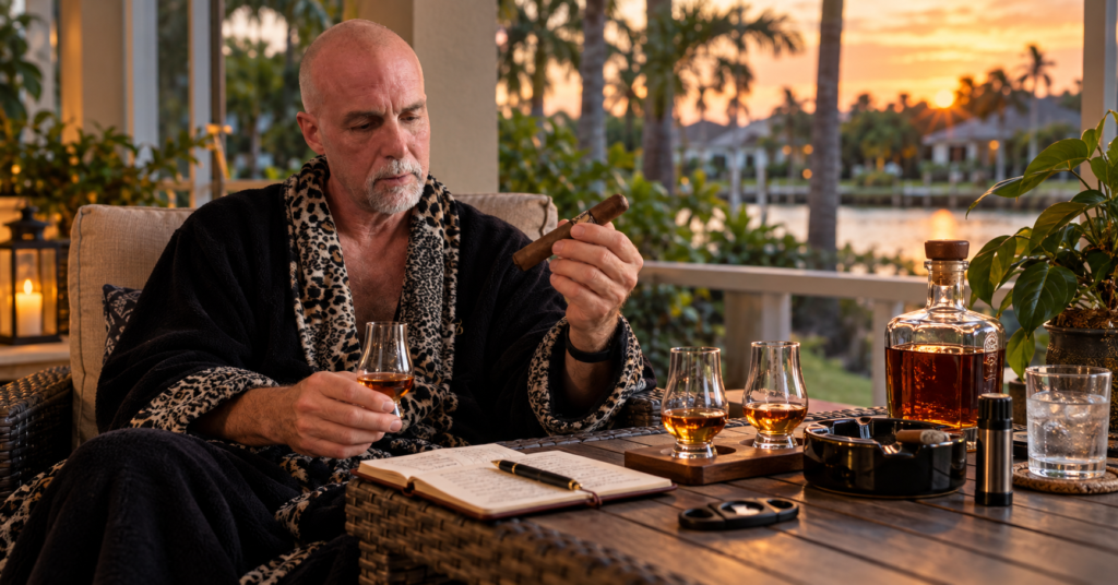 bourbon and cigar learning