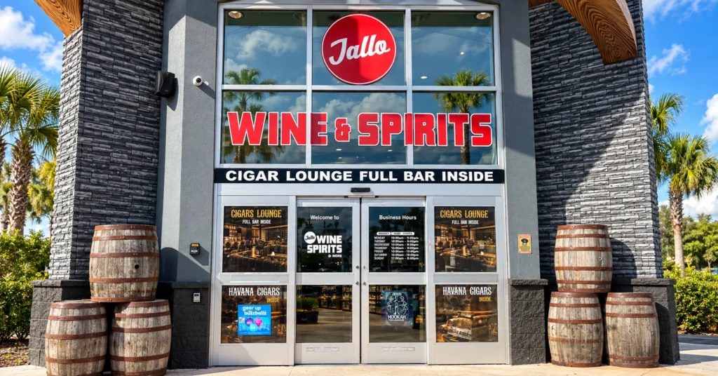 the entrance to jallo
